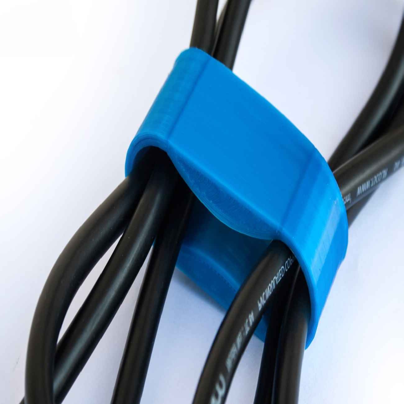 Kabel- & Draht-Organizer – Modell PLA 25 breiter Clip, 4er-Pack