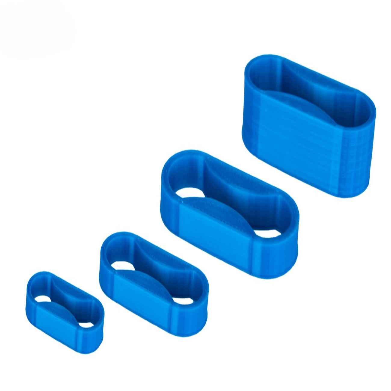 Kabel- & Draht-Organizer – Modell PLA 25 breiter Clip, 4er-Pack