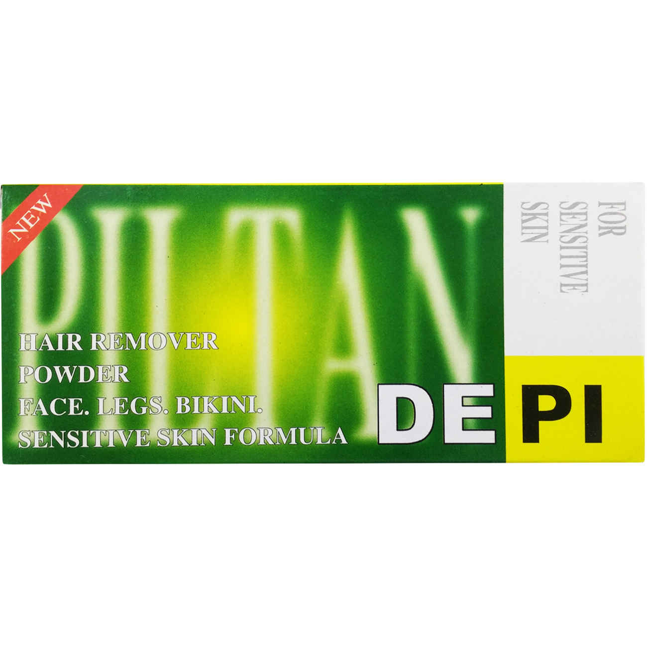 Enthaarungspulver „Depi“ Apartment-Modell mit Zitronenduft – 50 g, 12er-Pack