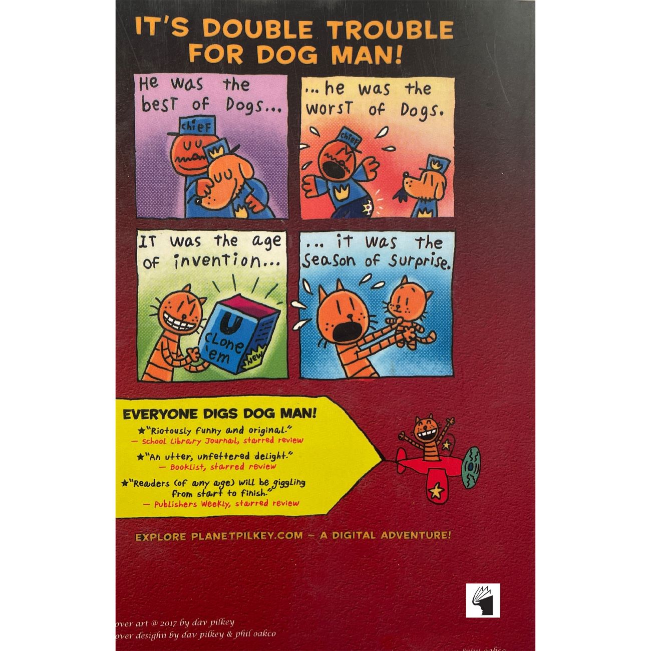 Dog Man 3 – A Tale of Two Kitties by Dav Pilkey (English)