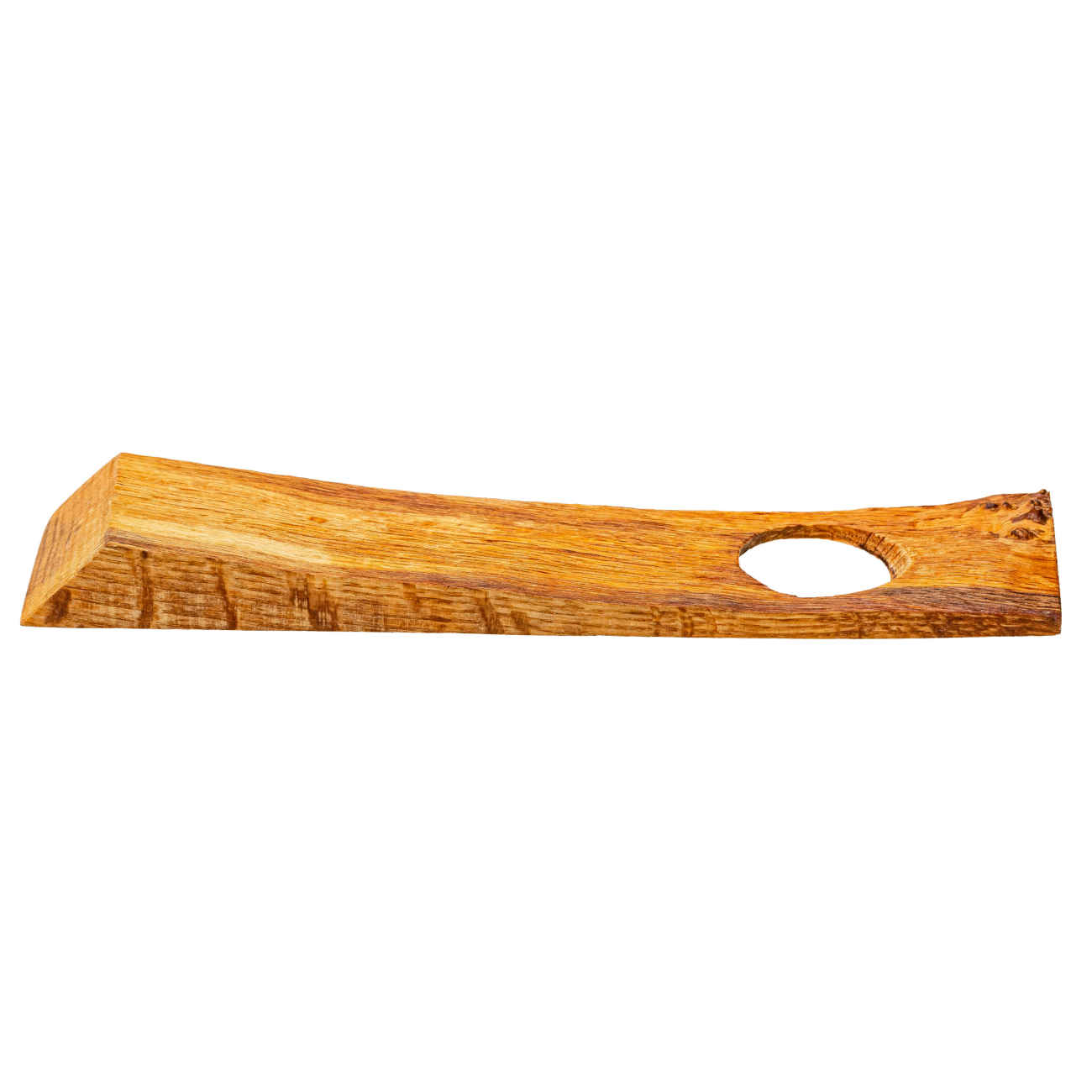 Robuster und stilvoller Holzflaschenhalter zur Aufbewahrung von Limonaden- oder Wasserflaschen zu Hause