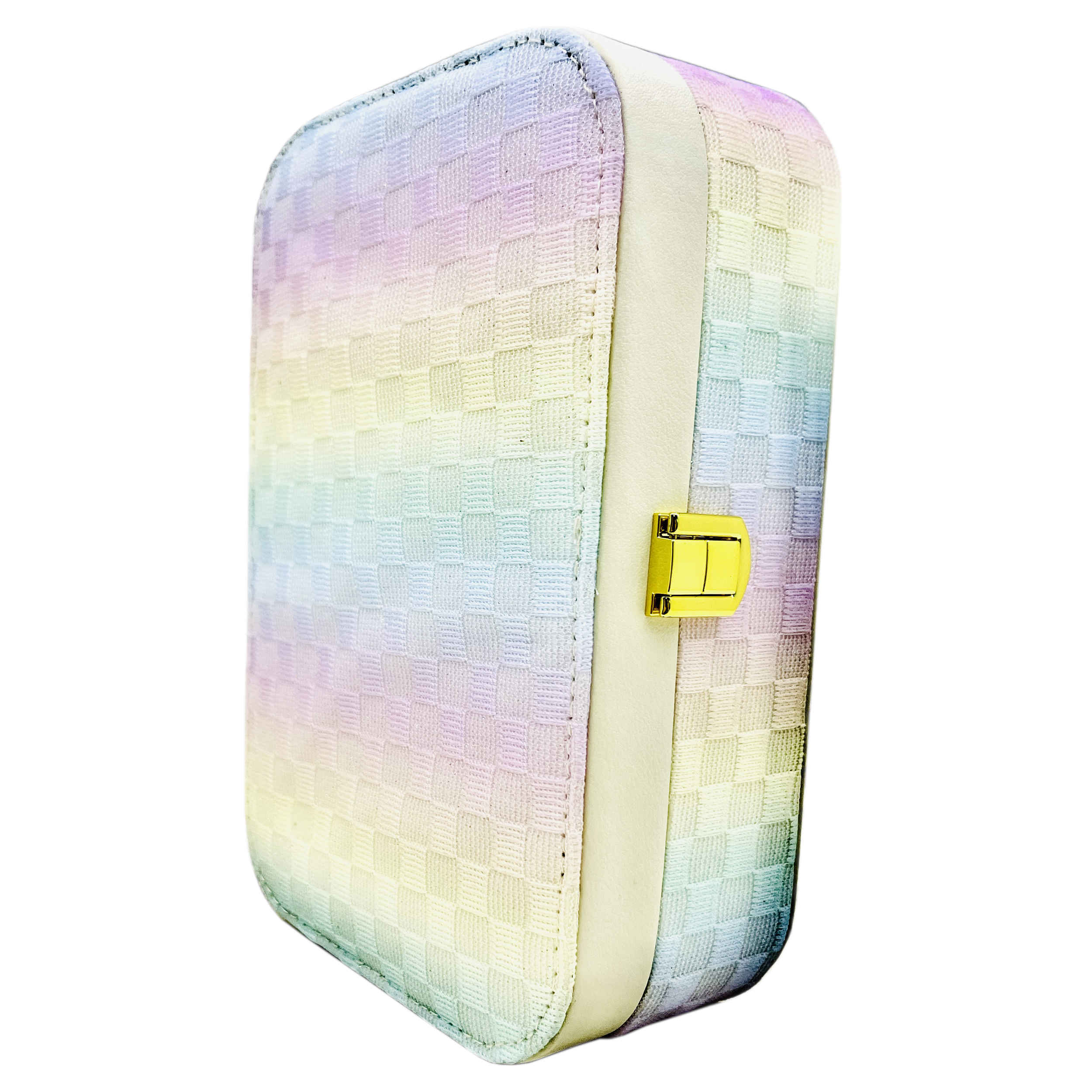 Elegante Schmuckbox aus Kunstleder für Reisen, Zuhause & als Geschenk