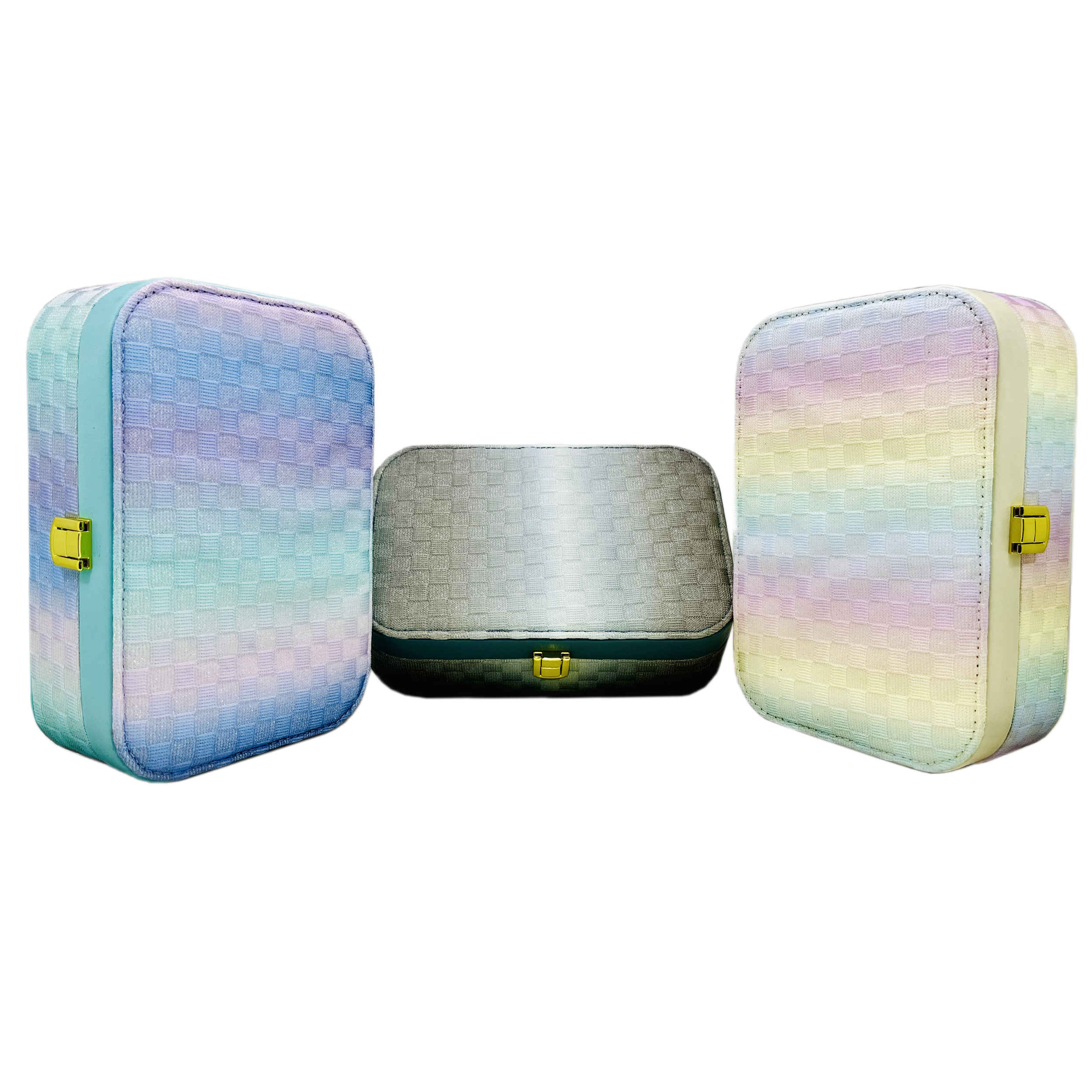 Elegante Schmuckbox aus Kunstleder für Reisen, Zuhause & als Geschenk
