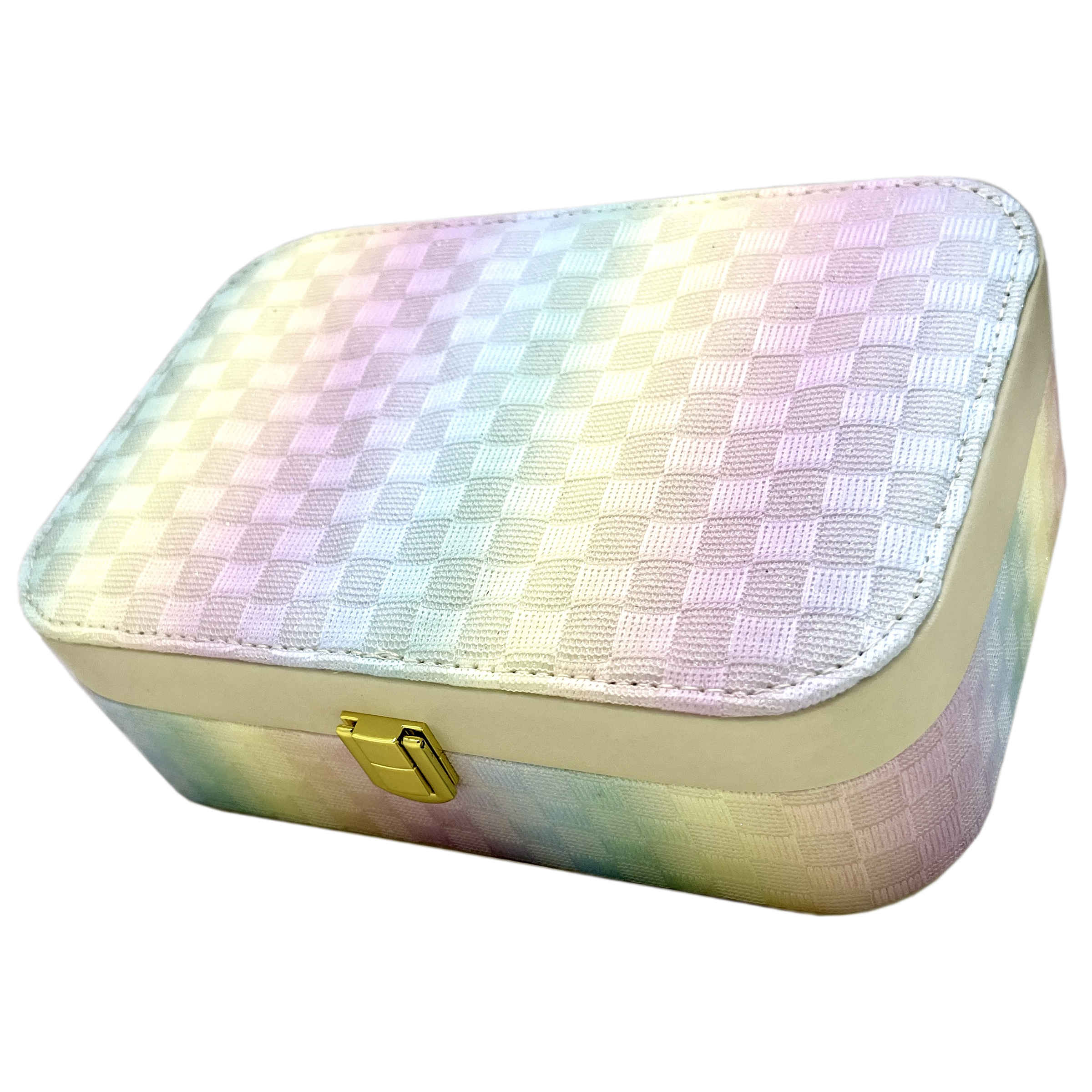 Elegante Schmuckbox aus Kunstleder für Reisen, Zuhause & als Geschenk