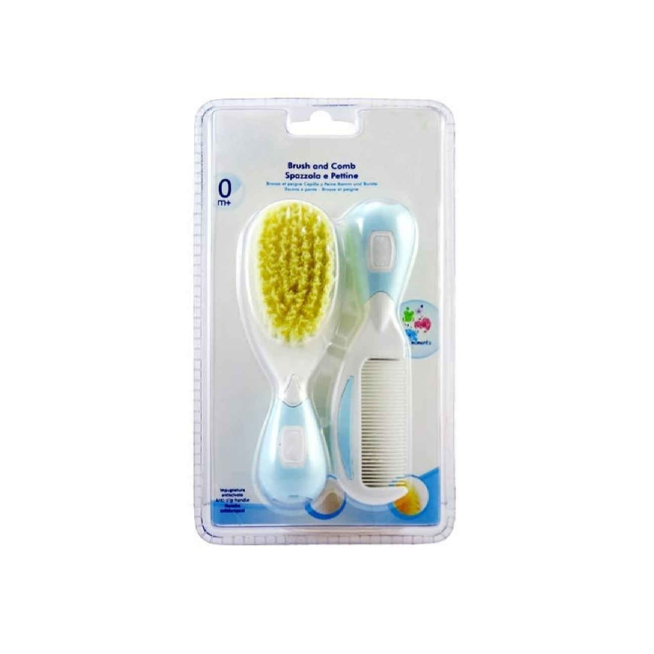 Sanftes Baby-Kamm & Bürsten Set für Neugeborene – Ideal für tägliche Pflege, Kopfhautmassage