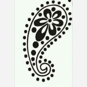 Handgeschnitzter Paisley-Stempel – Linoleumdruckwerkzeug, geeignet für Stoff & Papier