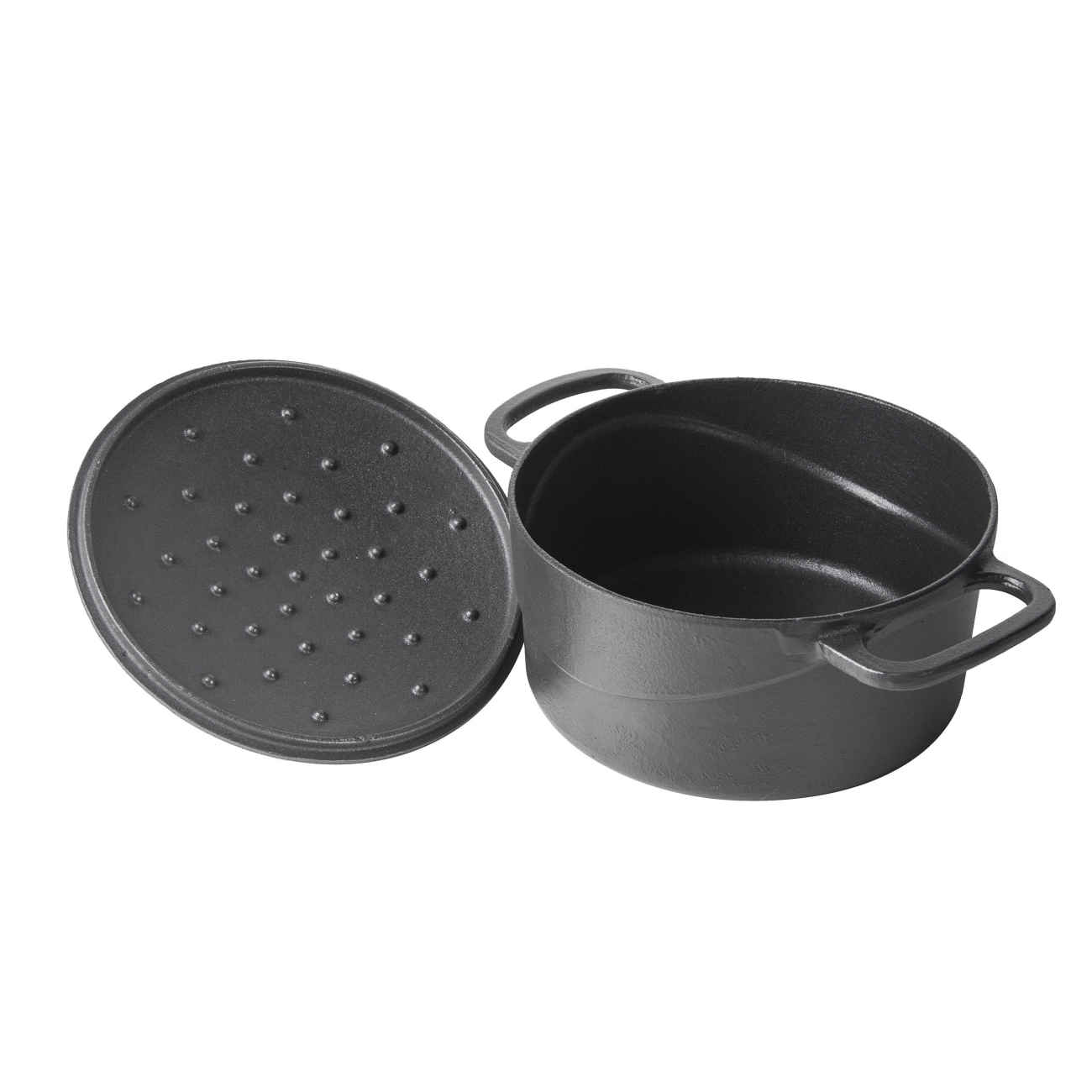 Schwerer Gusseisen-Kochtopf – Perfekt für Eintöpfe, Suppen & Schmoren