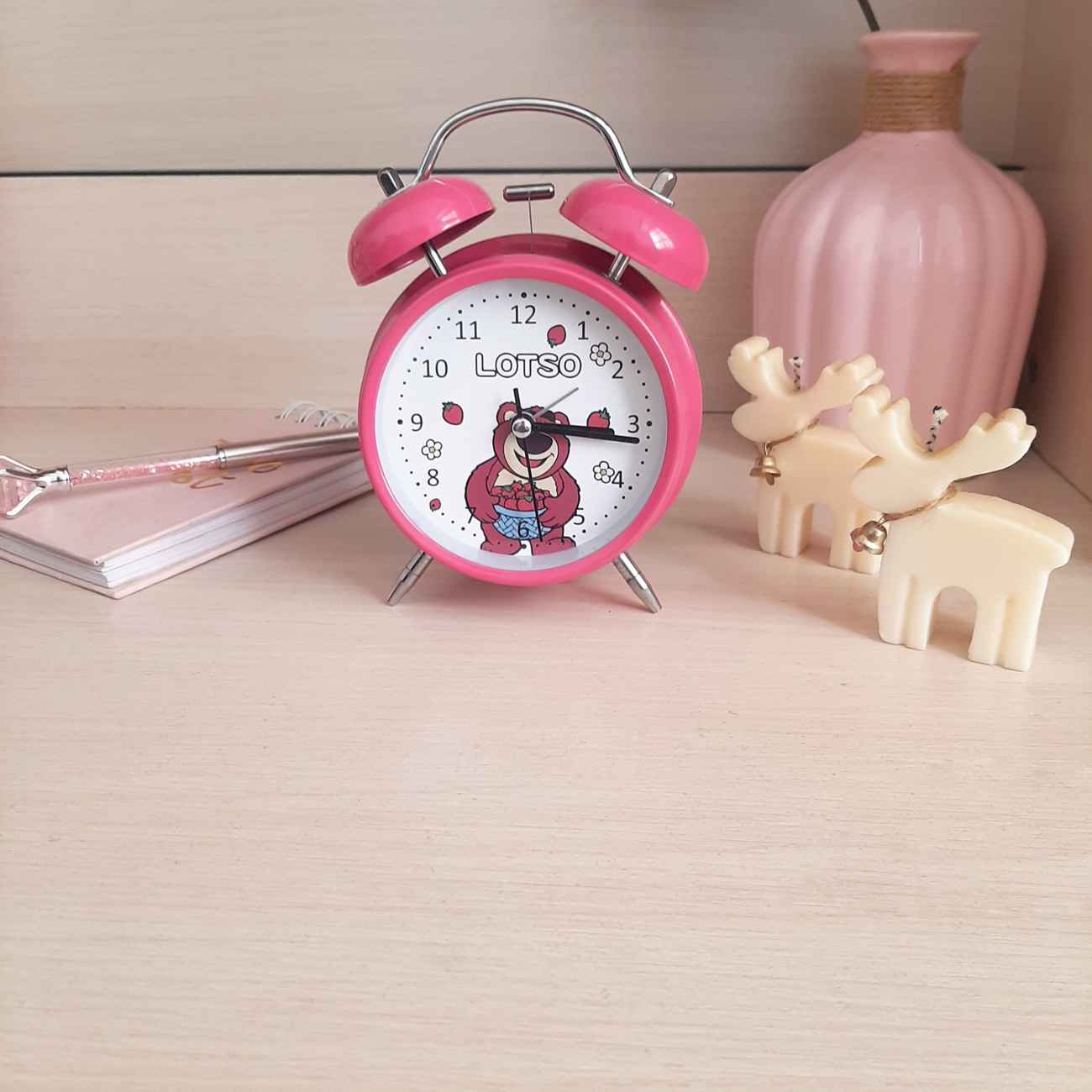 Lotso Doppelglockenwecker – Niedliches und Lustiges Toy Story Design
