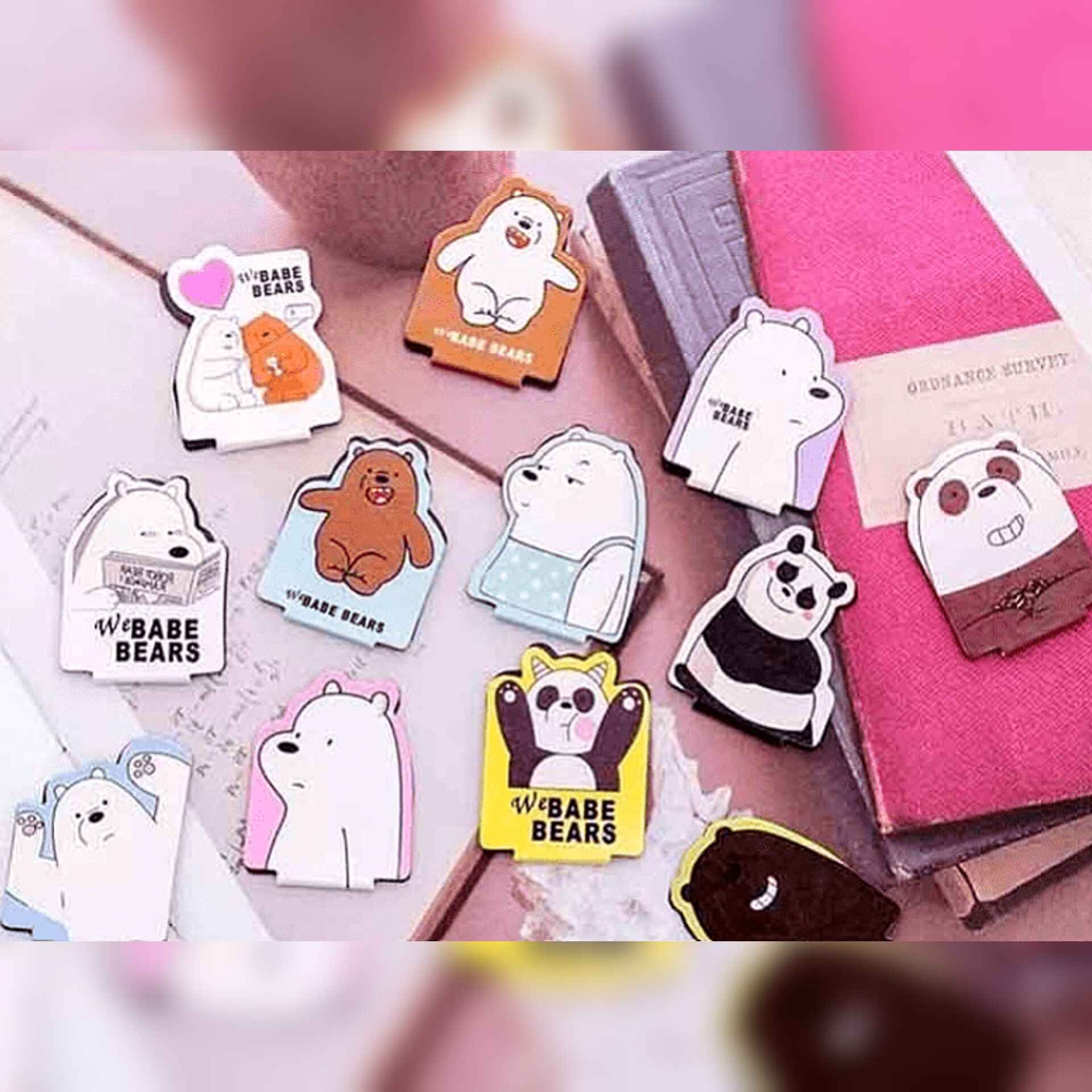 Thumbnail 6: Magnetische Lesezeichen mit Niedlichen Bären – Perfekt für Liebhaber Niedlicher Bücher