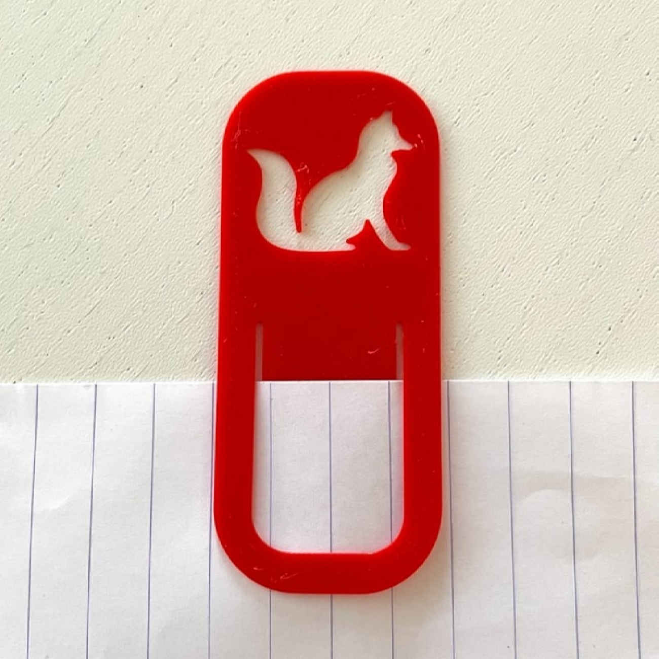 Thumbnail 2: Magnetisches Fuchs-Lesezeichen – Für den perfekten Platz in Romanen, Notizbüchern und Tagebüchern