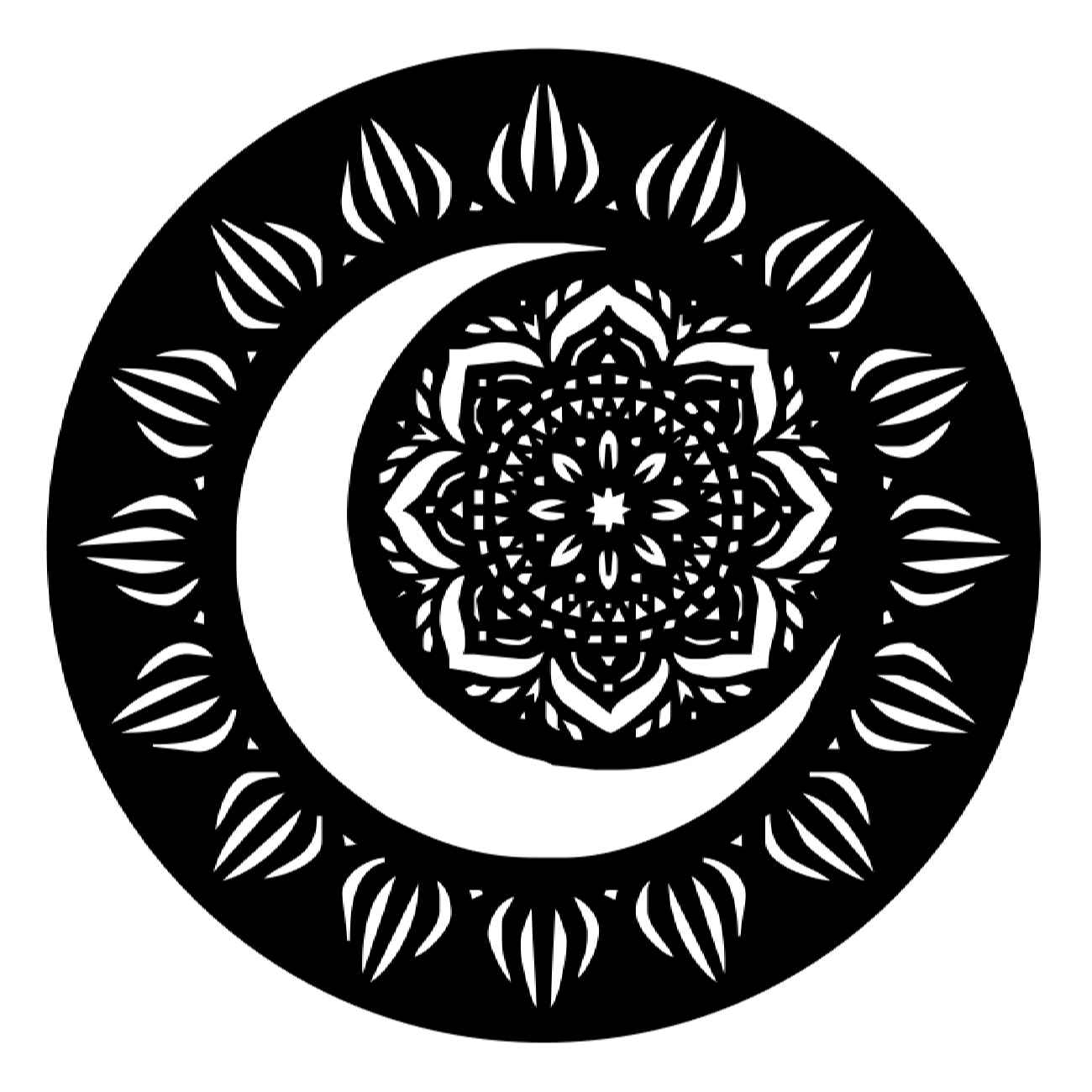 Vielseitige Mandala-Schablone – Ideal für Stoffmalerei & Heimkunst