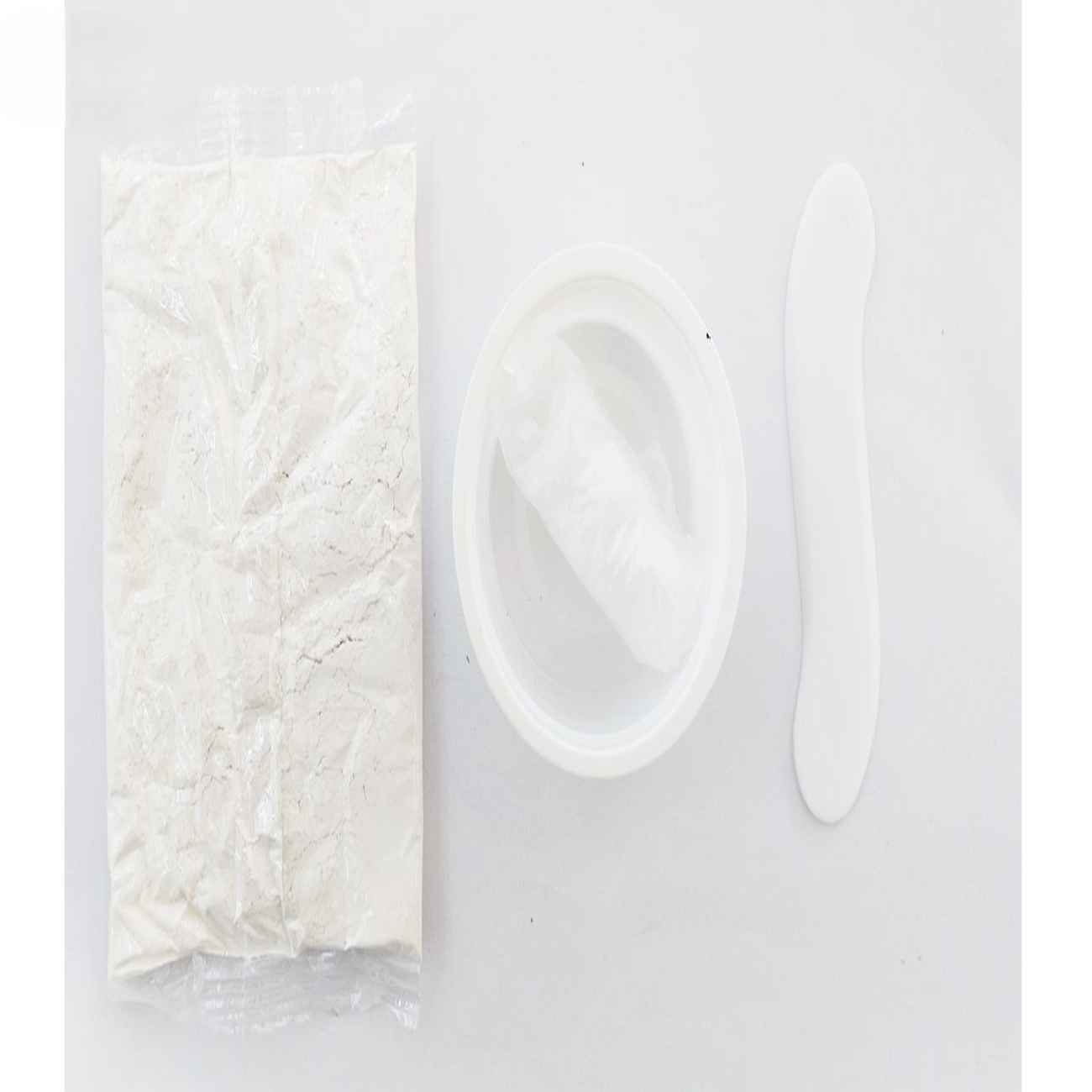 Thumbnail 3: Geruchloses Enthaarungspulver mit Becher, Handschuhen & Spatel – 70 g (10x)