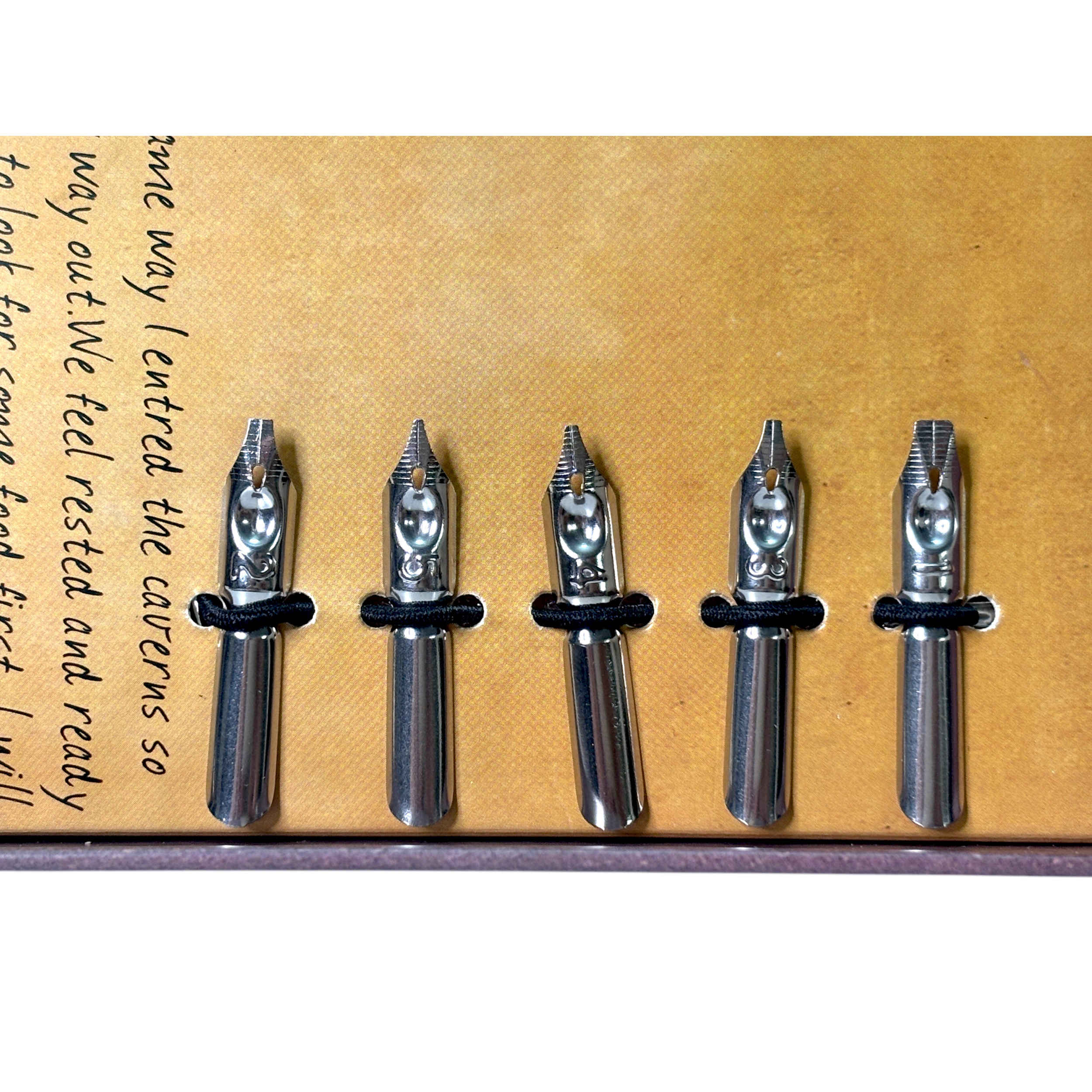 Pfauenfeder-Kalligraphie-Stift Set – Elegantes Kalligraphie-Werkzeug, 7-teilig