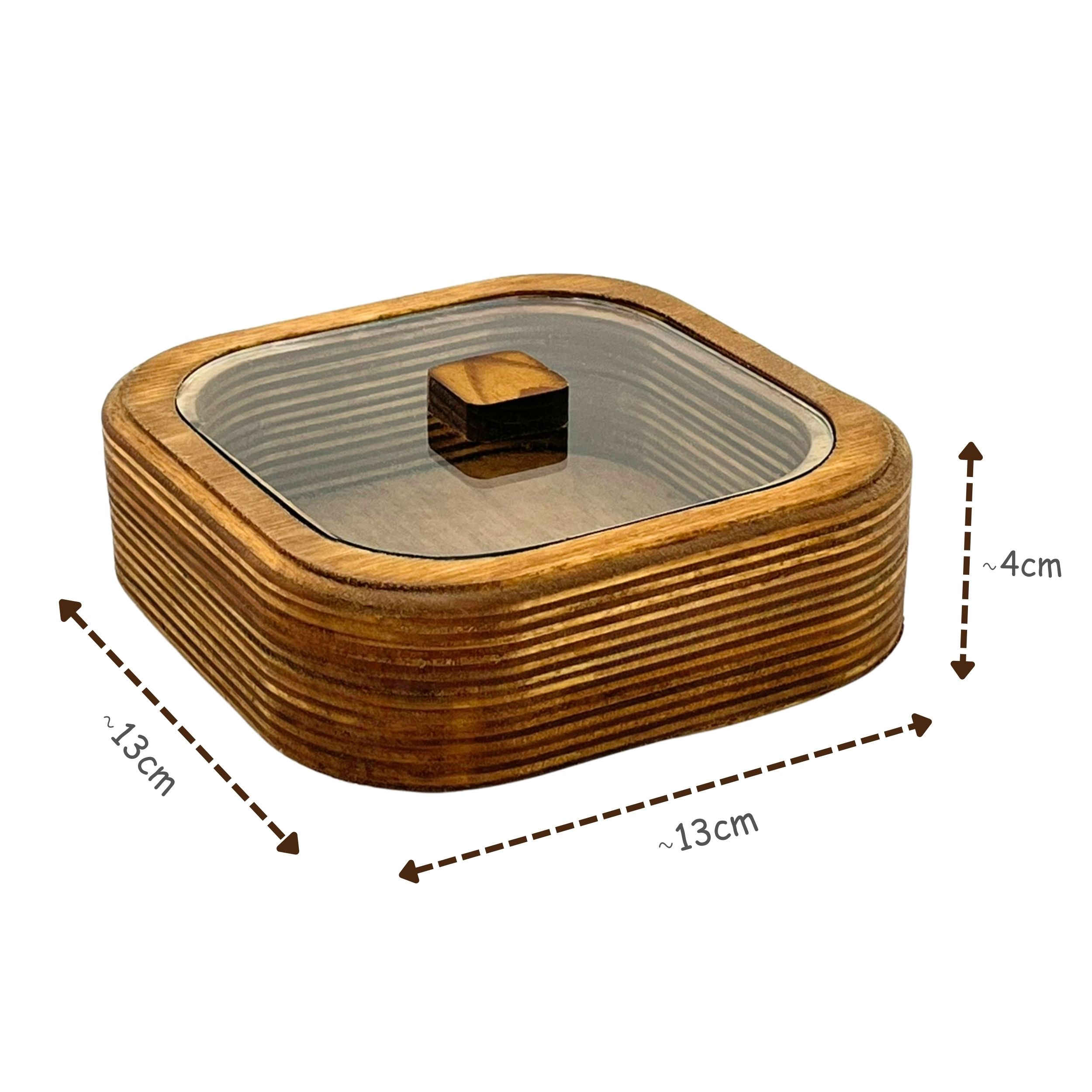 Premium Holz-Organizer-Box – Stilvolle Aufbewahrung für Zuhause & Büro