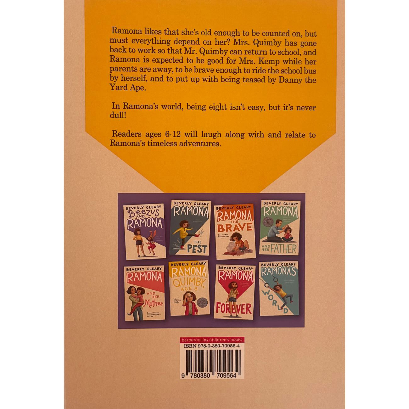 Ramona Quimby Age 8 by Beverly Cleary (English)