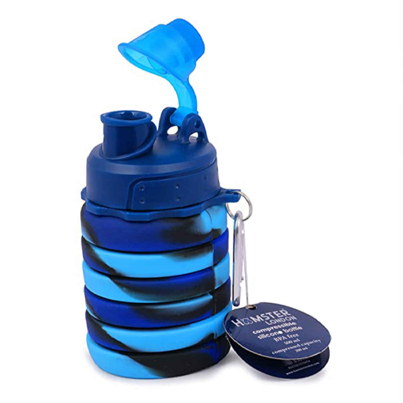 Silikon-Wasserflasche für Kinder – Sicher, faltbar & leicht zu tragen