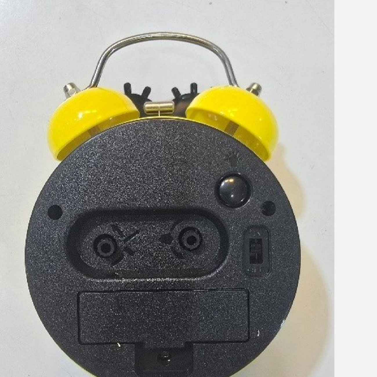SpongeBob Schwammkopf Doppelglockenwecker – Gelber Cartoon-Alarm