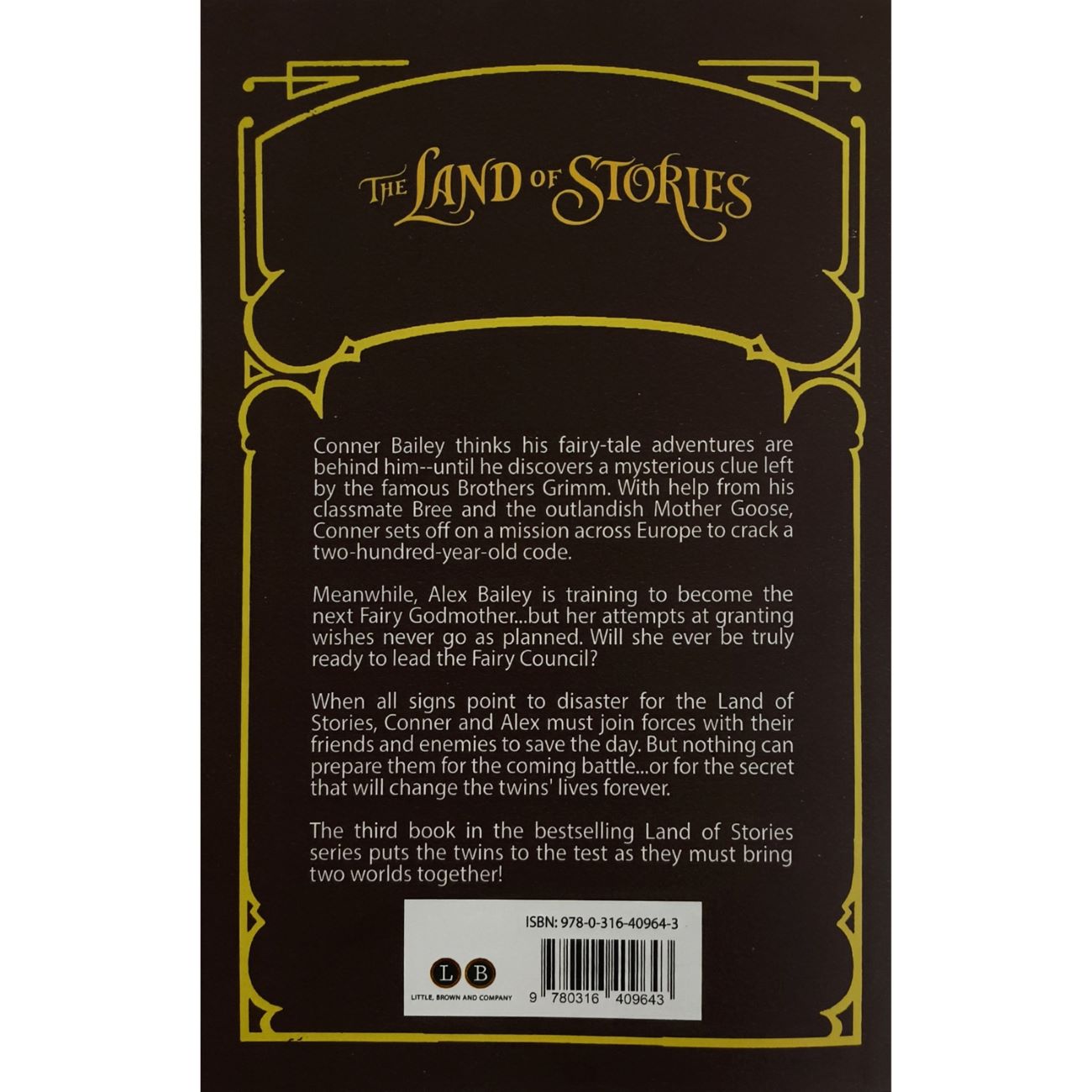 The Land of Stories-A Grimm Warning by Chris Colfer (English)