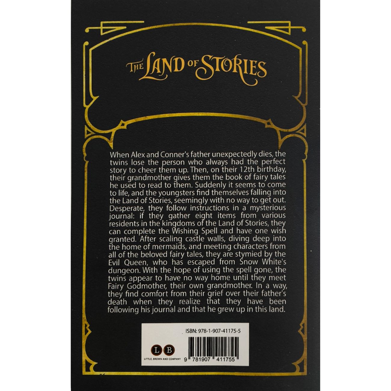 The Land of Stories 1-The Wishing Spell by Chris Colfer (English)