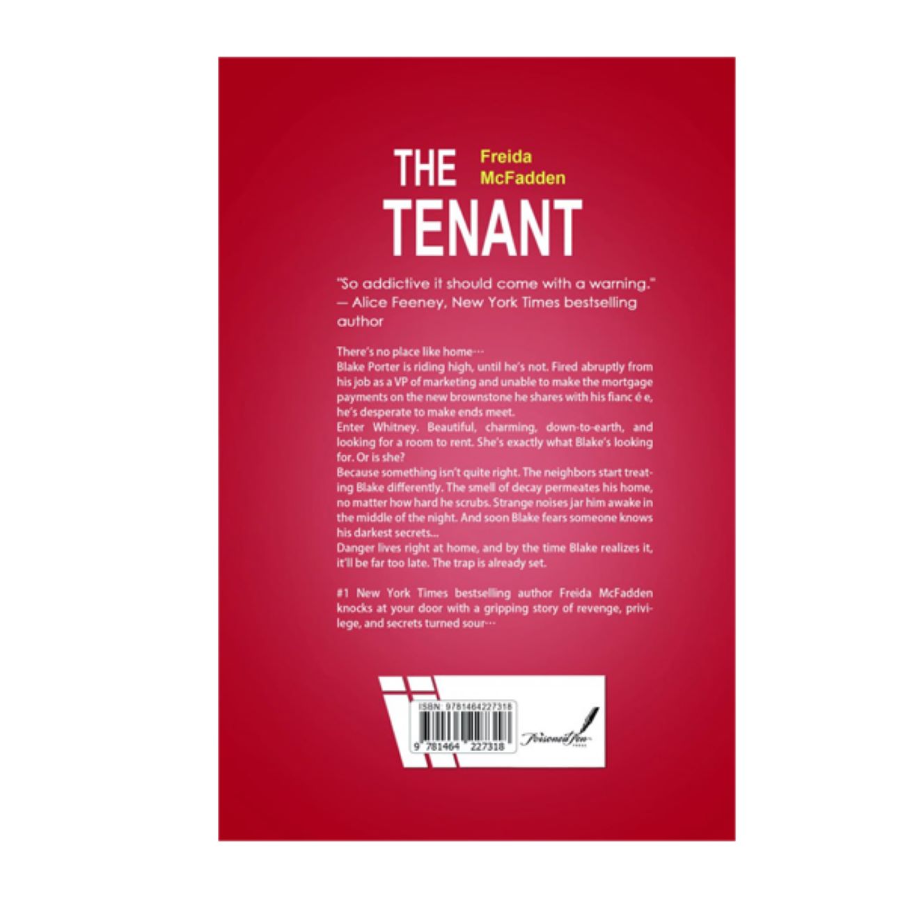 The Tenant by Freida McFadden (English)