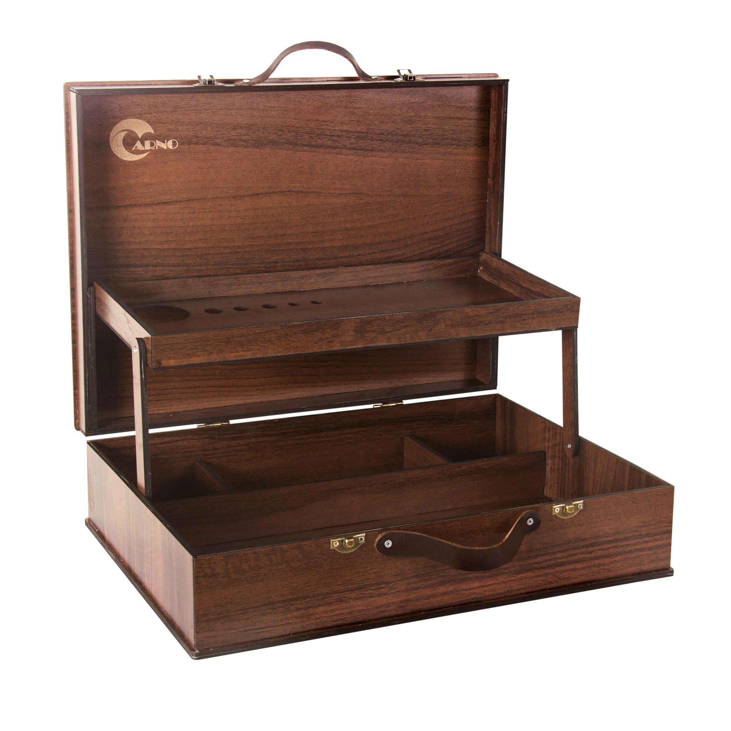 Holzstiftehalter-Box – Stilvoller Schreibtisch-Organizer für Büro & Schule