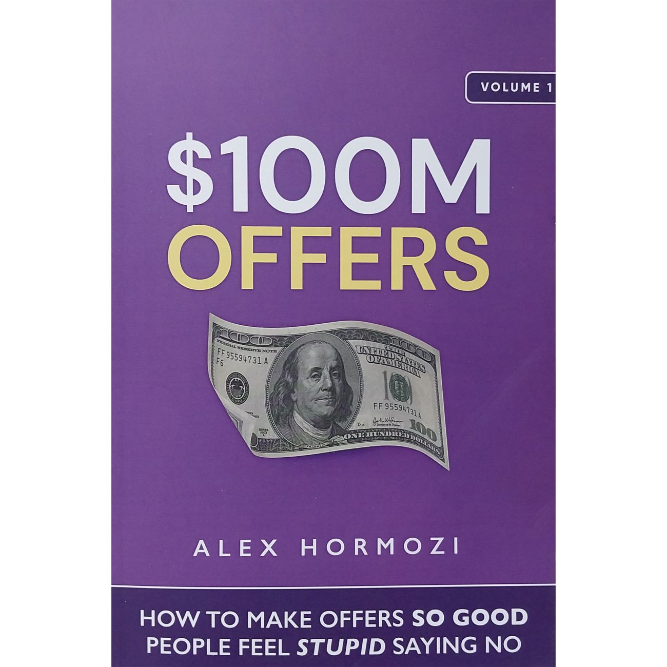 100M Offers Book by Alex Hormozi (English)