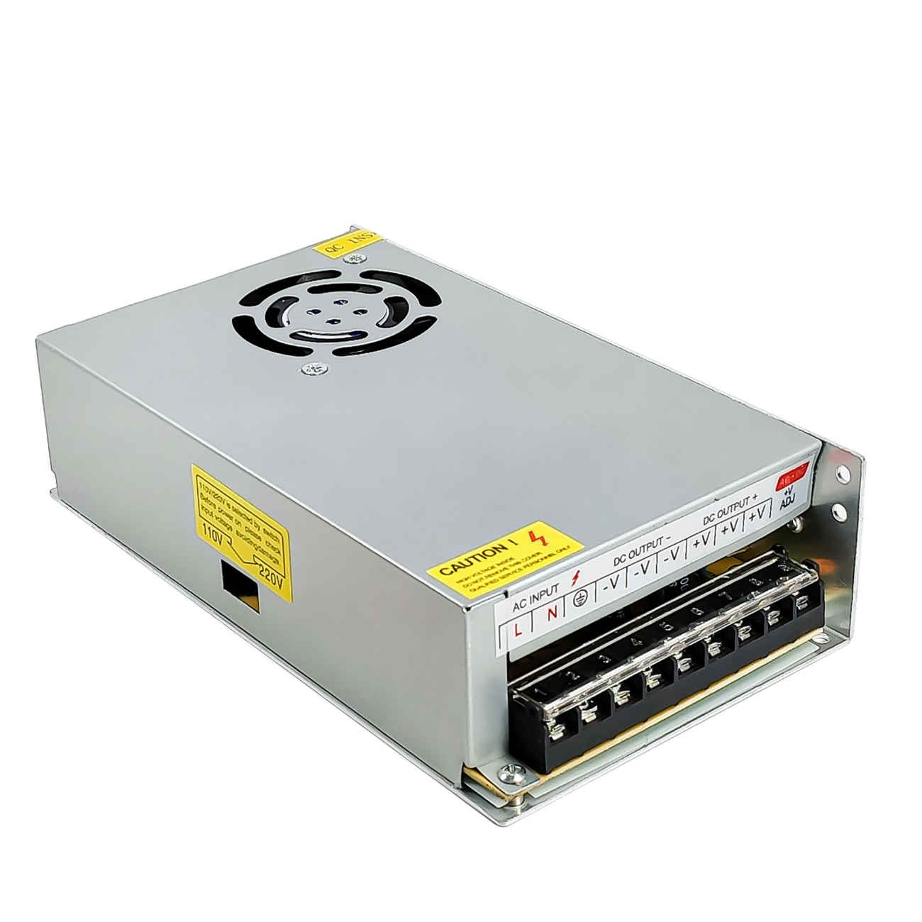 12 V 20 A Schaltstromversorgung Modell S-240-12 – Zuverlässiges und kraftvolles Gleichstromnetzteil mit Störfilter und Lüfter