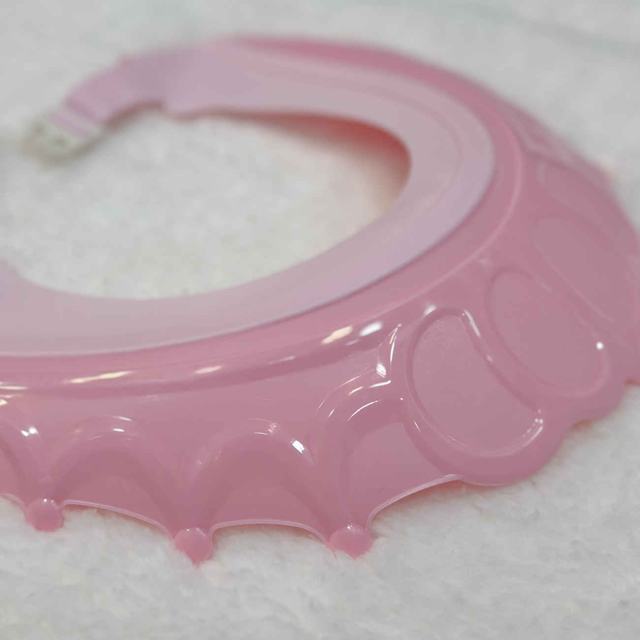 Verstellbare Baby-Duschhaube aus Silikon mit wasserdichtem Ohr- und Augenschutz – geeignet für 0 bis 36 Monate