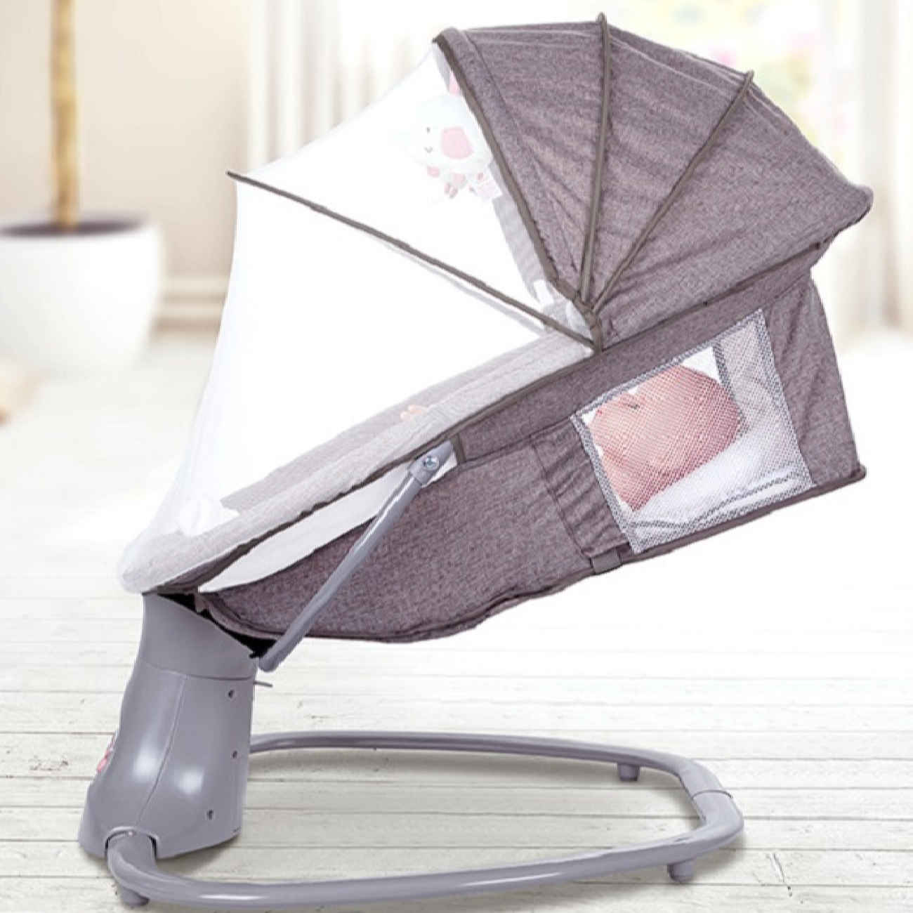 Automatische Babywiege – Sanftes Schaukeln für sicheren und ruhigen Schlaf