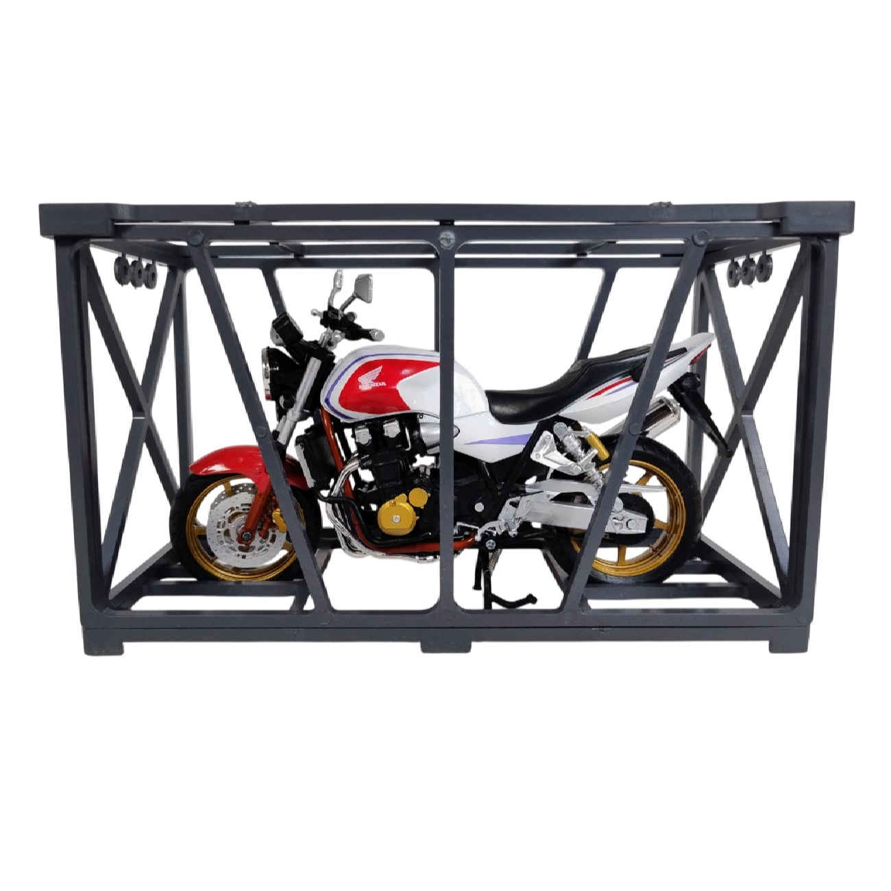 Automaxx Honda CB1300SF Modell aus Metallguss mit Präsentationsplatte – Sammlerstück im Maßstab 1:12