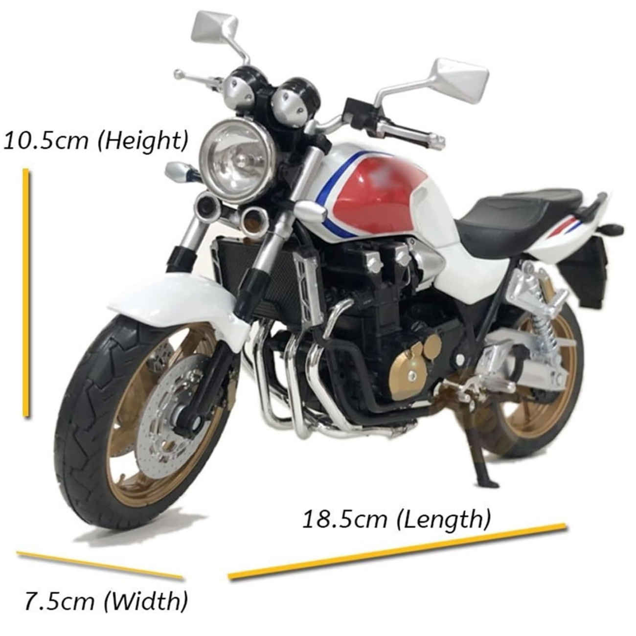 Automaxx Honda CB1300SF Modell aus Metallguss mit Präsentationsplatte – Sammlerstück im Maßstab 1:12