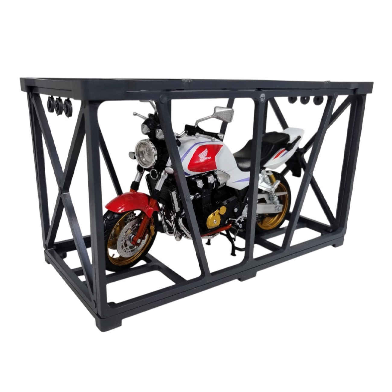 Automaxx Honda CB1300SF Modell aus Metallguss mit Präsentationsplatte – Sammlerstück im Maßstab 1:12