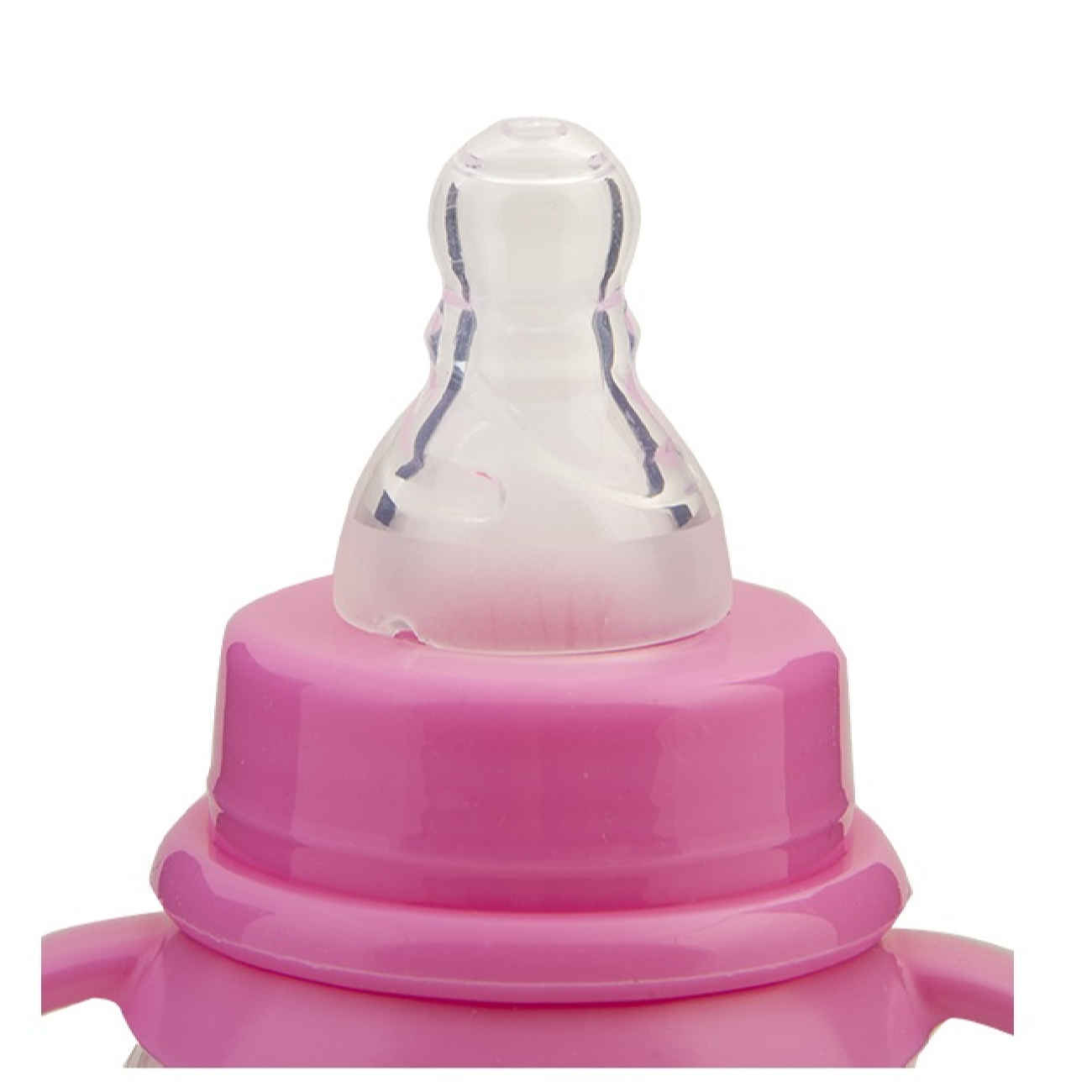 Baby Land Babyflasche – Doppelte Griffe & BPA-frei & Weiches Silikon – 240 ml