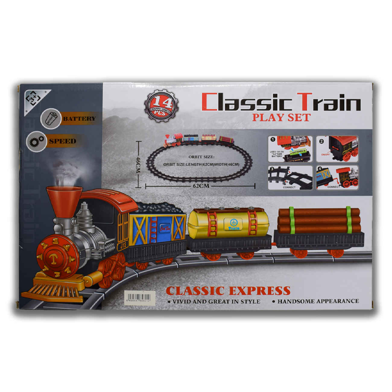 Klassische Modelleisenbahn mit Gleisen – detailreich, robust und zeitlos, ideal für kindgerechtes Spielen