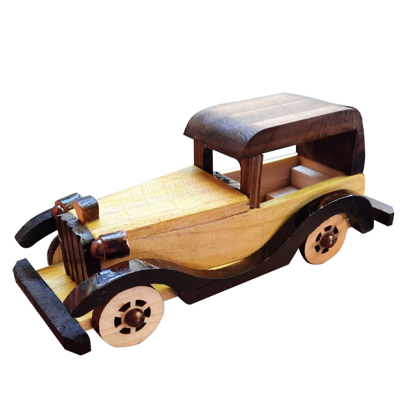 Klassisches Holzspielzeugauto – Langlebig, ungiftig und sicheres Geschenk für Kinder