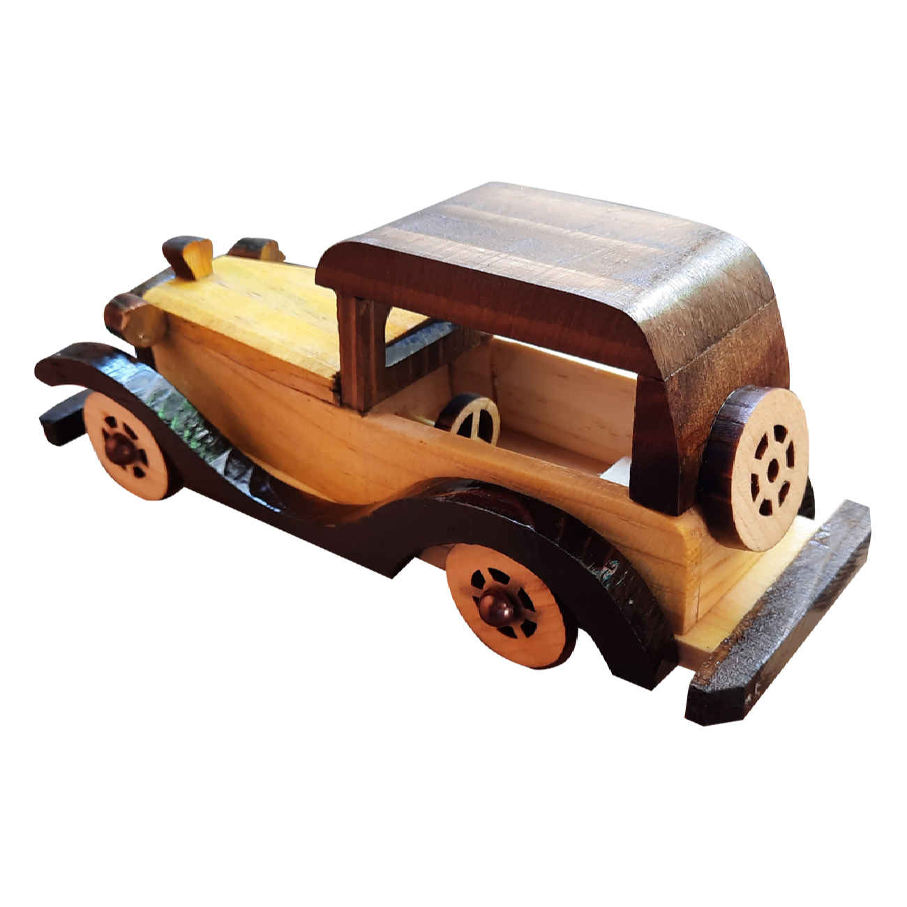 Klassisches Holzspielzeugauto – Langlebig, ungiftig und sicheres Geschenk für Kinder