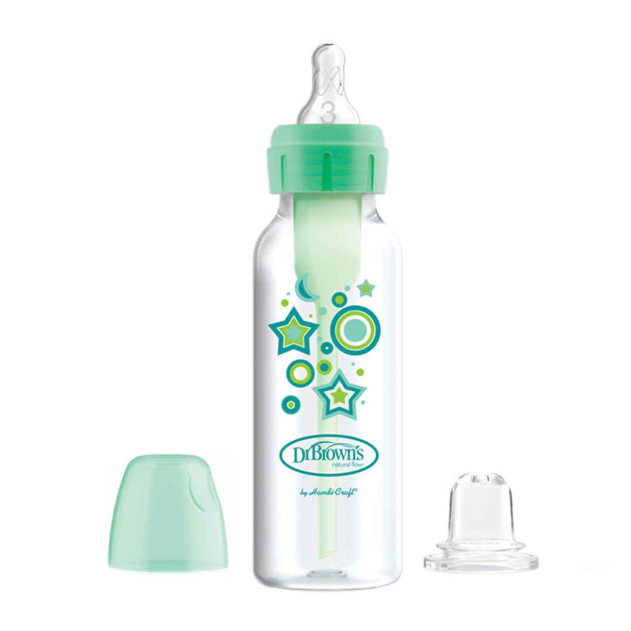 Dr. Brown’s Anti-Colic Baby Bottle – Soft Silicone Nipple & BPA-Free 250ml