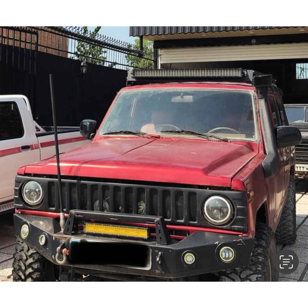 Robuster Frontgrill für den Nissan Patrol – Ideal für Offroad-Abenteuer