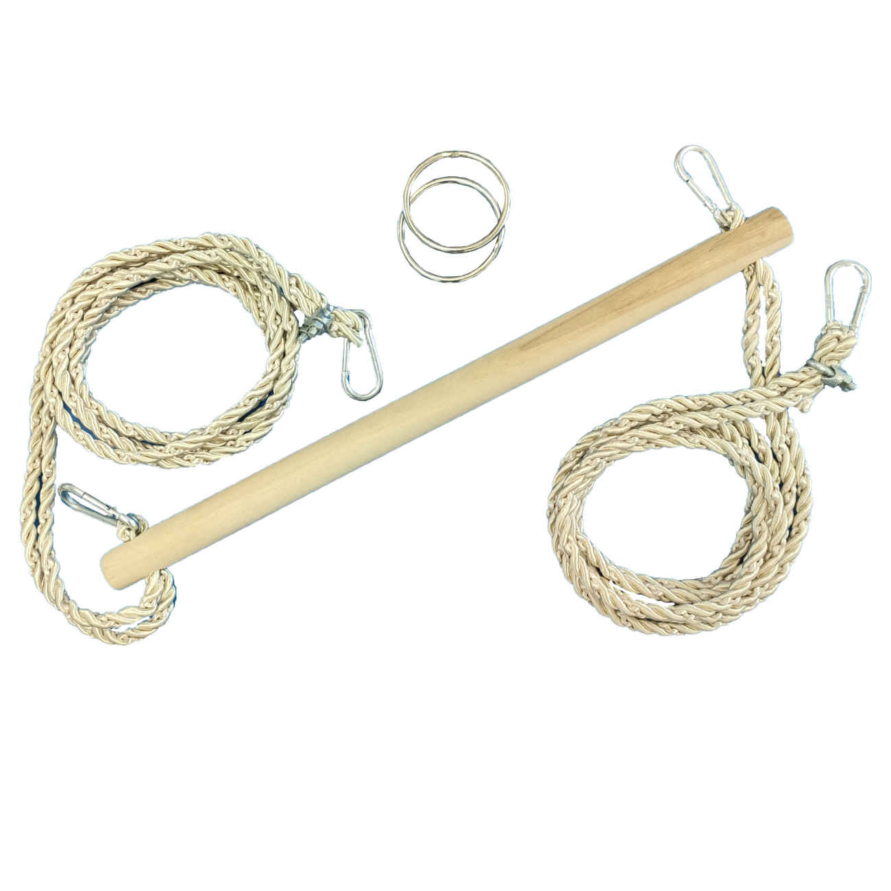 Ergonomische Baby-Hängemattenschaukel – Atmungsaktives Material mit stabilem Holzgestell