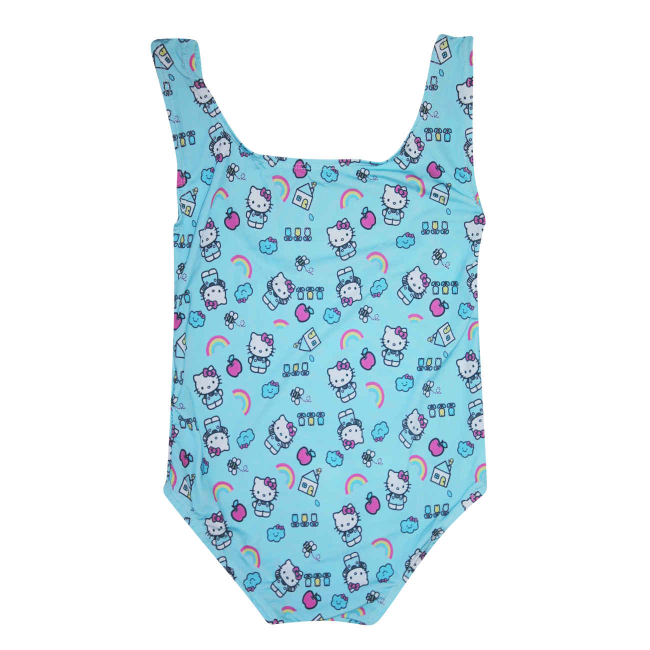 Mädchenkleid in Blau mit Hello-Kitty-Motiv – Süß, Stilvoll und Perfekt für den Alltag