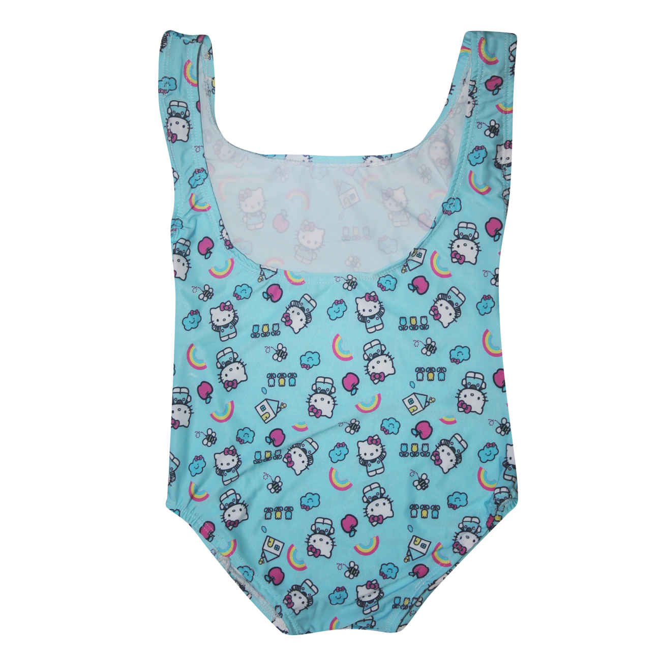 Mädchenkleid in Blau mit Hello-Kitty-Motiv – Süß, Stilvoll und Perfekt für den Alltag