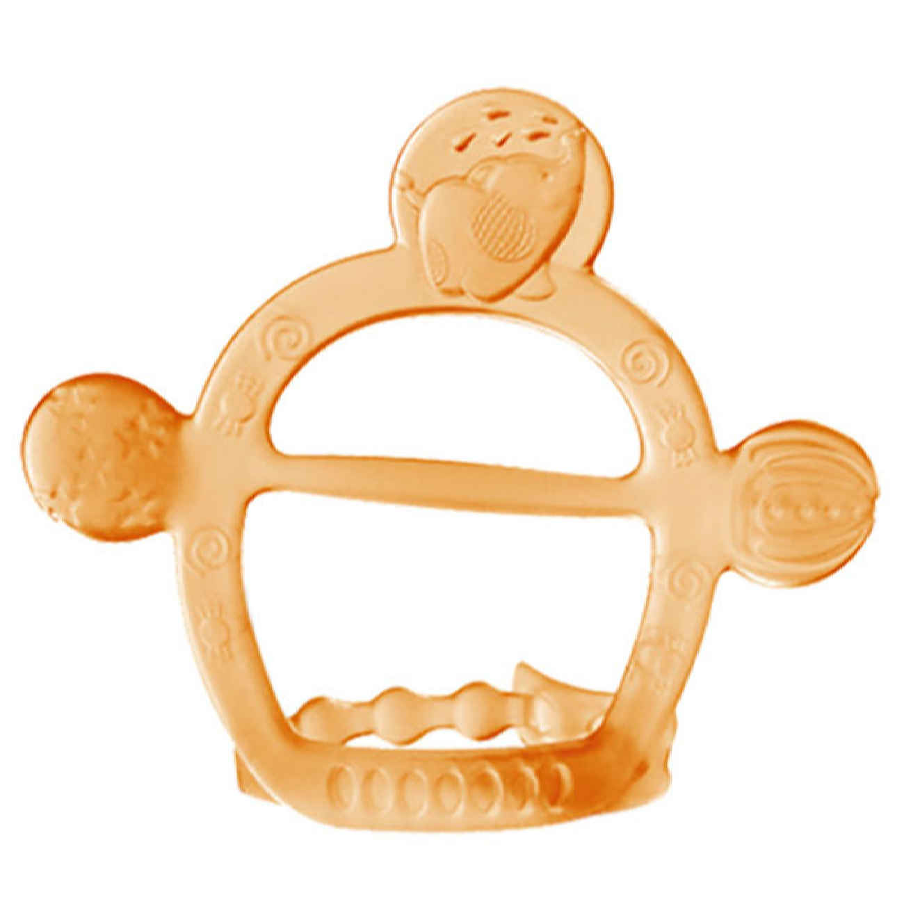 Beißring für das Handgelenk von Babys, hilft bei Zahnfleischbeschwerden