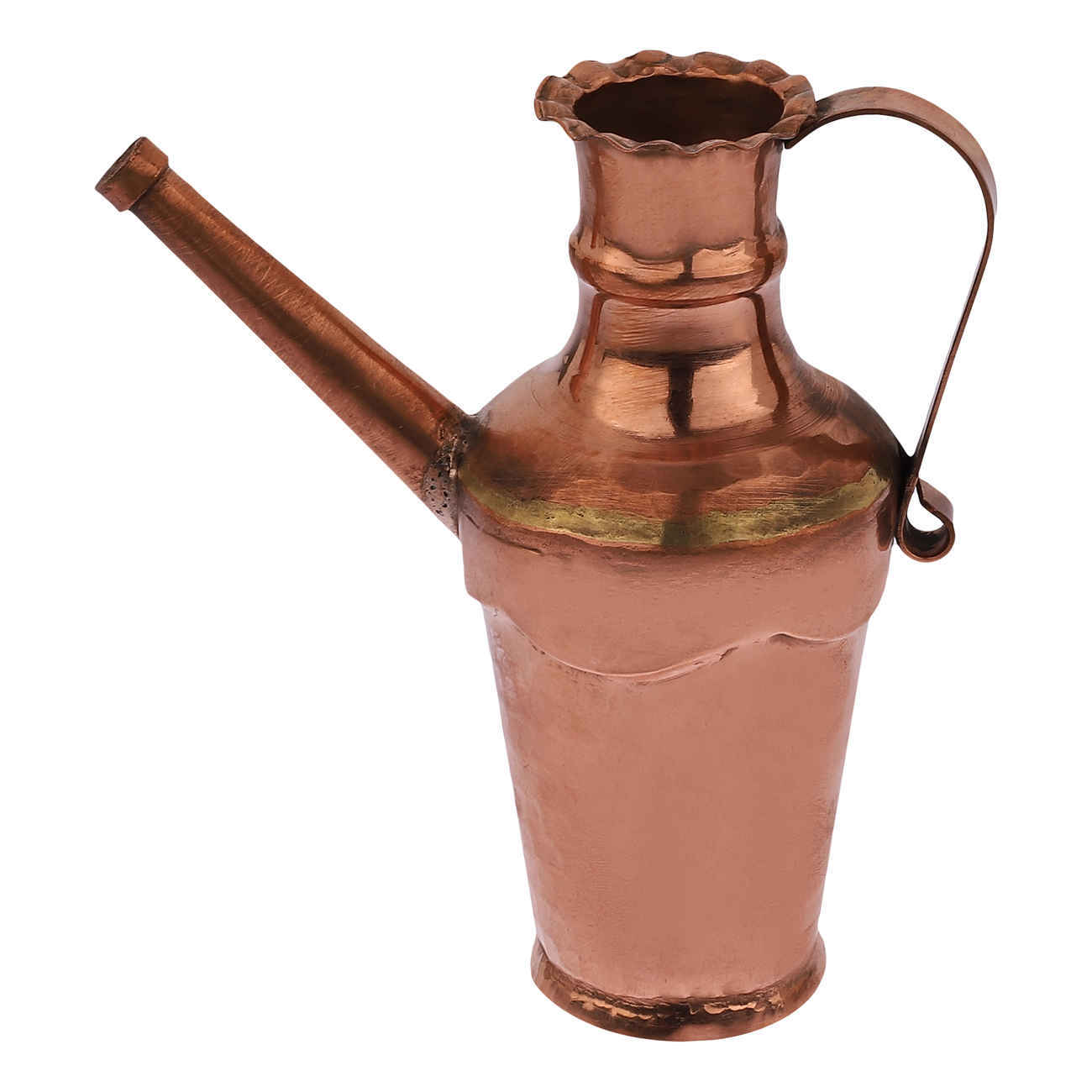 Handgefertigter persischer Kupfer-Aftabeh – Traditioneller gravierter Wasserkrug für Wohnkultur und als besonderes Geschenk