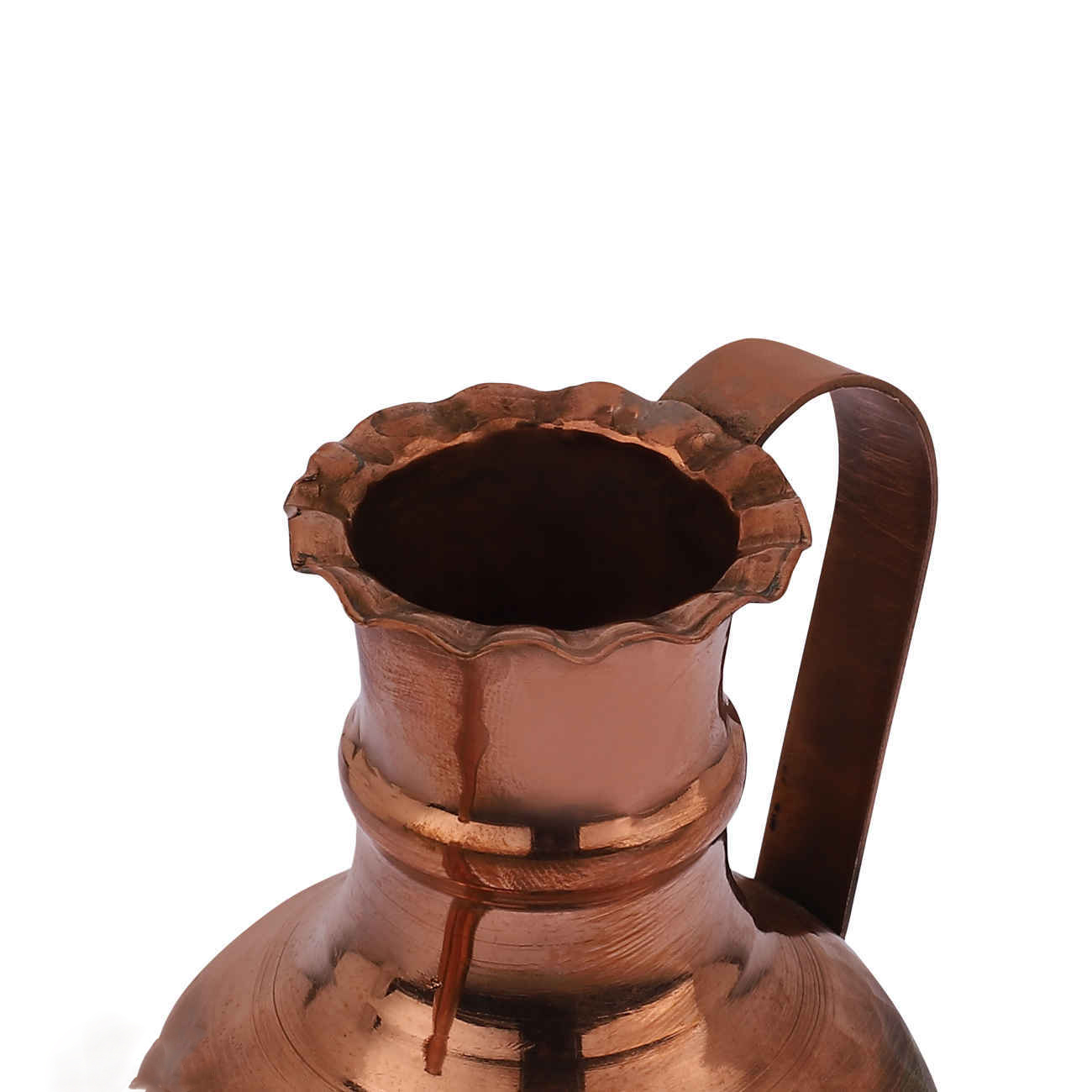 Handgefertigter persischer Kupfer-Aftabeh – Traditioneller gravierter Wasserkrug für Wohnkultur und als besonderes Geschenk