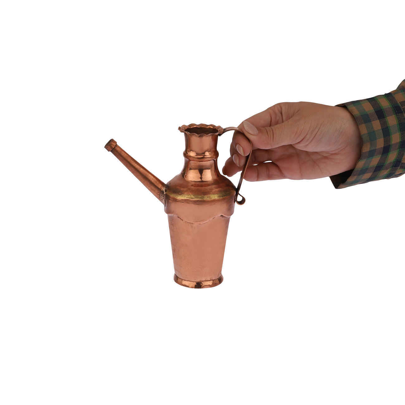 Handgefertigter persischer Kupfer-Aftabeh – Traditioneller gravierter Wasserkrug für Wohnkultur und als besonderes Geschenk