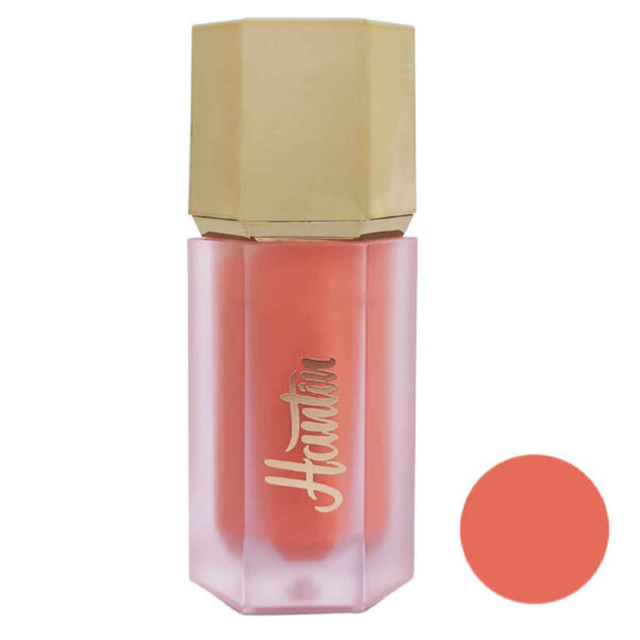 Hantin Flüssig-Rouge mit intensiver Farbwirkung und mattem Finish – Für alle Hauttypen geeignet – Farbton 04