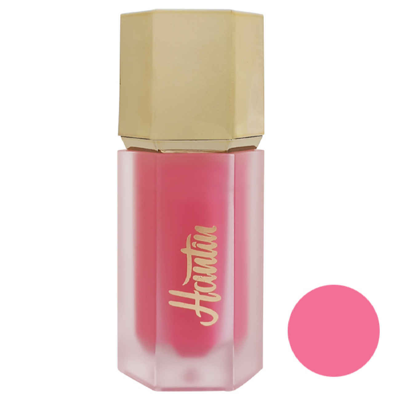 Hantin Flüssig-Rouge mit kräftiger Farbpigmentierung und mattem Finish – Für alle Hauttypen geeignet – Farbton 05