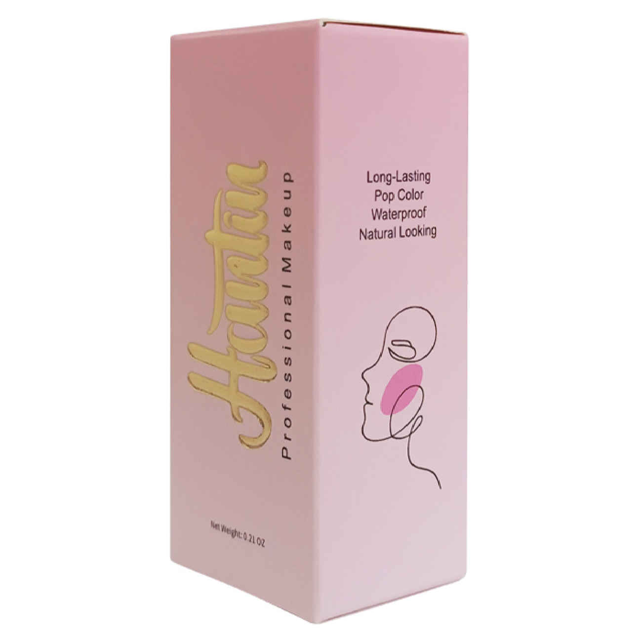 Hantin Flüssig-Rouge mit kräftiger Farbpigmentierung und mattem Finish – Für alle Hauttypen geeignet – Farbton 06