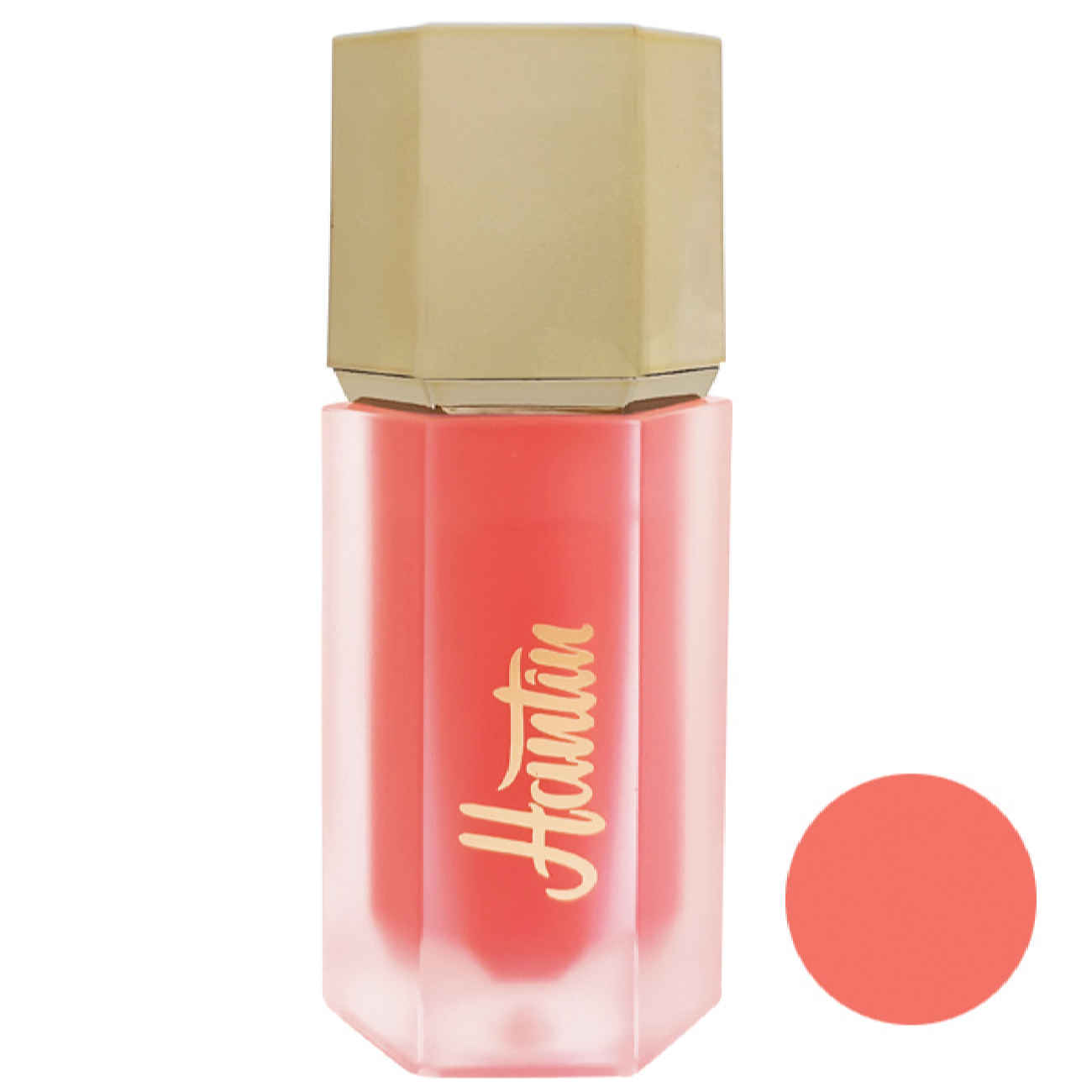 Hantin Flüssig-Rouge mit kräftiger Farbpigmentierung und mattem Finish – Für alle Hauttypen geeignet – Farbton 06