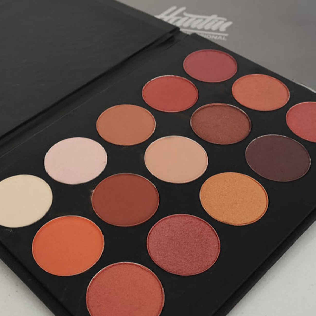 Hantin Samtrose Lidschattenpalette – Hochpigmentierte Matte und Schimmernde Farbtöne